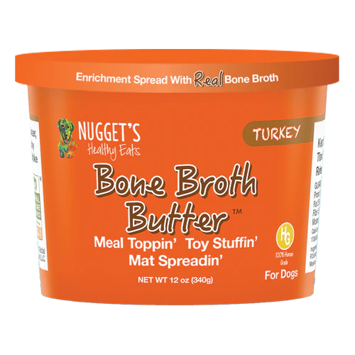 Nugget's Turkey Bone Broth Butter for Dogs