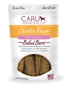 Caru Soft ‘n Tasty Natural Chicken Bars Treats For Dogs