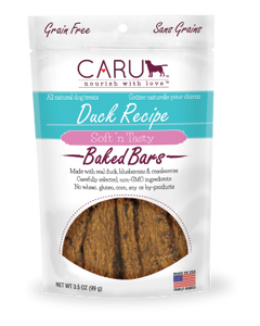 Caru Soft ‘n Tasty Natural Duck Bars Treats For Dogs