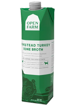 Open Farm Homestead Turkey Bone Broth Grain Free Wet Food Toppers For Dogs And Cats