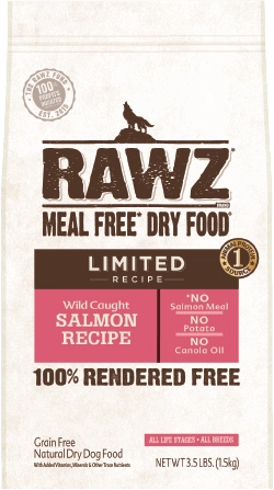 Rawz Meal Free Lid Wild Caught Salmon Recipe Grain Free Dehydrated Dry Food For Dogs