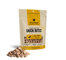 Vital Essentials Duck Bites Freeze Dried Treats For Dog