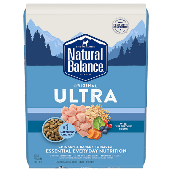 Natural Balance Ultra Chicken Wholesome Grain all life stage Dry Dog Food