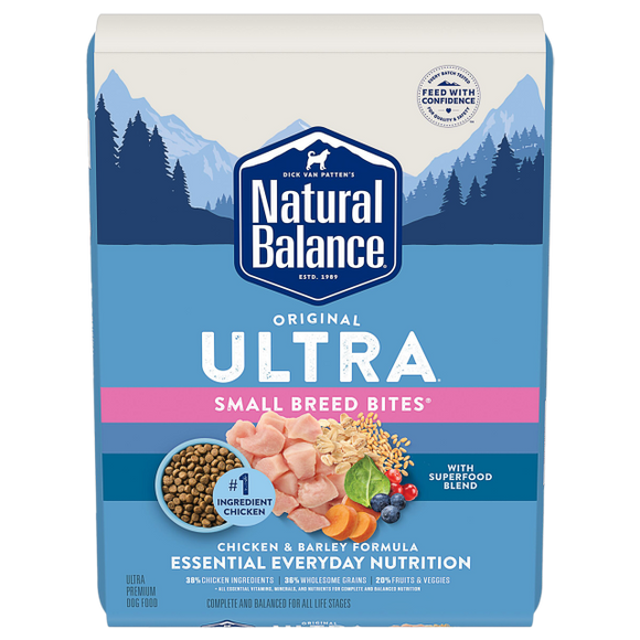 Natural Balance Small Breeds Ultra Chicken GR Dry Dog Food
