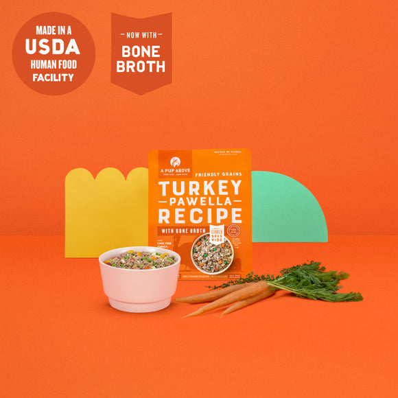 A Pup Above Gently Cooked Turkey Pawella Recipe Frozen Dog Food
