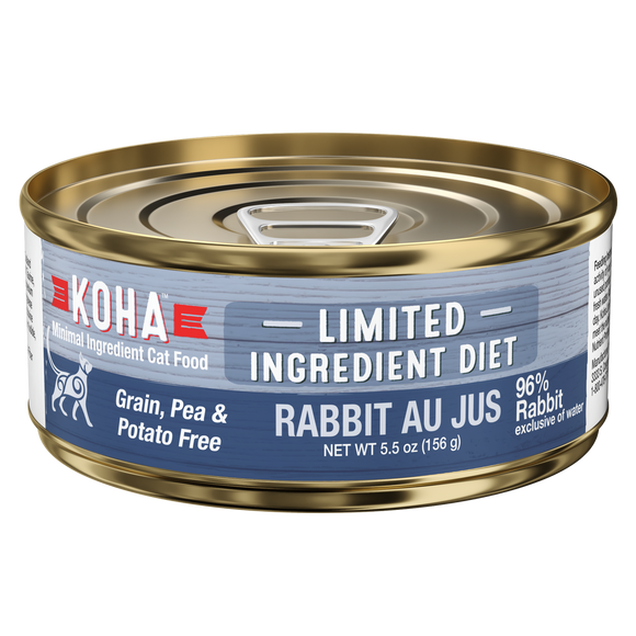 Koha Limited Ingredient Rabbit Pate Grain Free Wet Cat Food