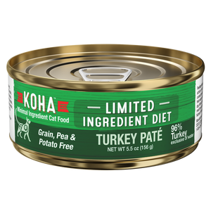 Koha Limited Ingredient Turkey Pate Grain Free Wet Cat Food