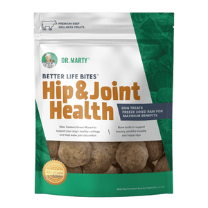Dr. Marty Better Life Bites Hip and Joint Health Freeze Dried Raw Treats For Dogs