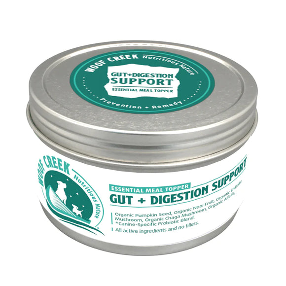 Woof Creek Wellness Gut Digestion Support Essential All Natural Health Supplement Meal Topper For Dogs