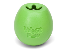 West Paw Rumbl Treat Dispensing Jungle Green Dog Chew Toy