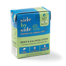 Side By Side Neutral Beef & Salmon Hearty Tetra Stews For Dog