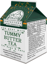Solutions Pet Products Tummy Butter Tea Raw Frozen Goat Milk For Dogs And Cats