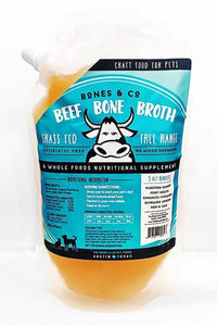 Bones & Co Frozen Beef Bone Broth For Dog & Cat