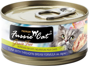 Fussie Cat Premium Tuna And Threadfin Bream In Aspic Recipe Grain Free Wet Food For Cats