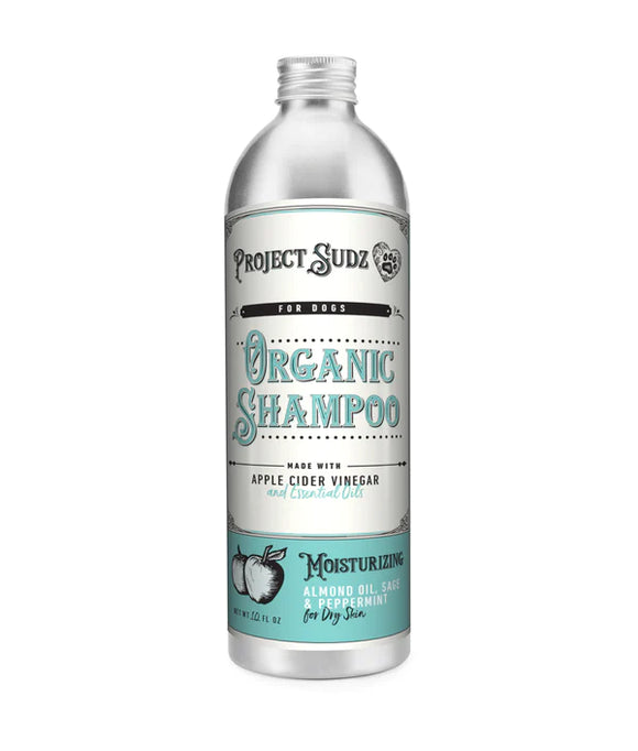 Project Sudz Moisturizing Almond Oil Sage Liquid Organic Shampoo For Dog