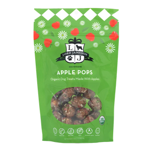Lord Jameson Apple Pops Apples Cranberry Peanut Butter Organic Treats For Dogs