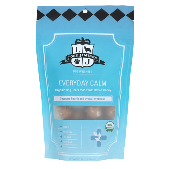 Lord Jameson Everyday Calm Chamomile Peanut Butter Organic Treats For Dogs