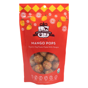 Lord Jameson Mango Pops Mango Peanut Butter Organic Treats For Dogs