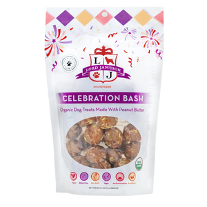 Lord Jameson Celebration Bash Colored Coconut Shreds Peanut Butter Organic Treats For Dogs