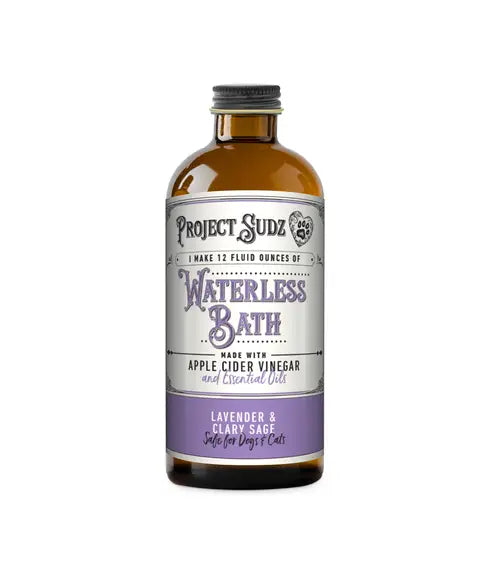 Project Sudz Lavender Clary Sage Waterless Bath For Dog And Cat