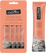 Fussie Cat Sardine And Chicken Puree Grain Free Wet Treats For Cats