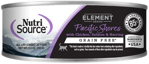 Nutrisource Element Pacific Shores With Chicken Salmon And Herring Formula Grain Free Dry Food For Cats