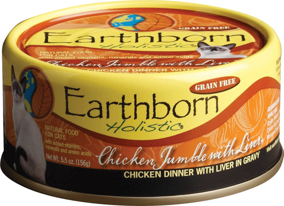 Earthborn Holistic Chicken Jumble Grain Free Wet Food For Cats