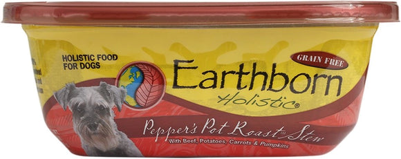 Earthborn Holistic Peppers Pot Roast Grain Free Wet Food For Dogs