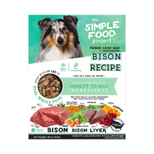 The Simple Food Project Bison Recipe Freeze Dried Dehydrated Food For Dogs