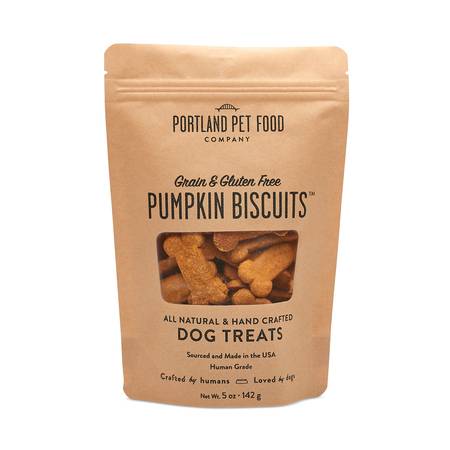 Portland Pet Food Pumpkin Biscuits Grain Free Crunchy Treats For Dogs
