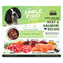 The Simple Food Project Beef And Salmon Recipe Freeze Dried Dehydrated Food For Dogs