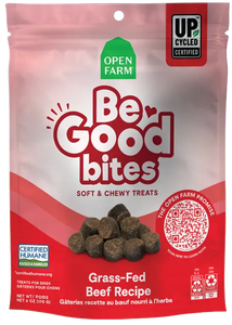 Open Farm Grass Fed Beef Be Good Bites Dehydrated Freeze Dried Treats For Dogs