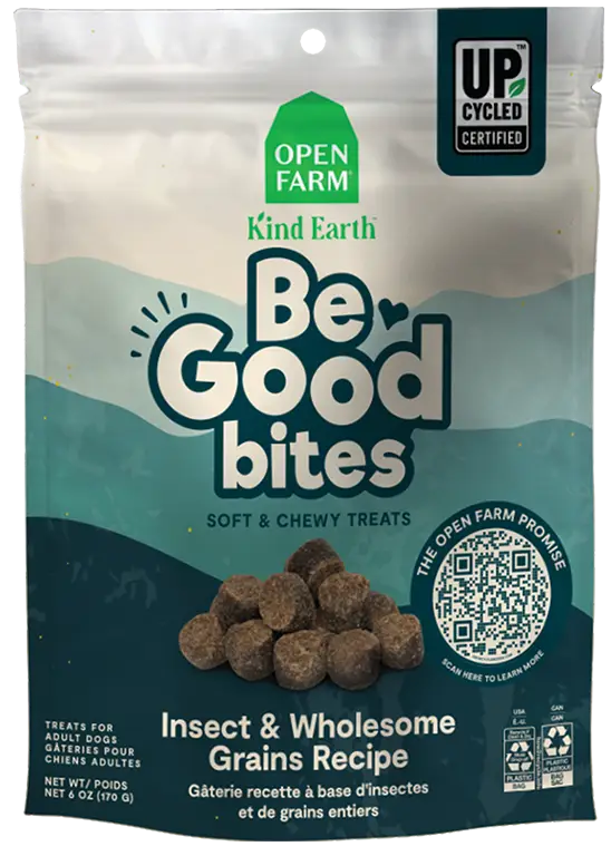 Open Farm Insect With Grains Be Good Bites Treats For Dogs