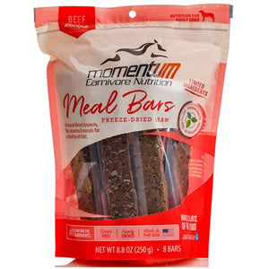 Momentum Beef Meal Bar Freeze-Dried Raw For Dog