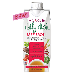 Caru Daily Dish Beef Broths For Dogs & Cats