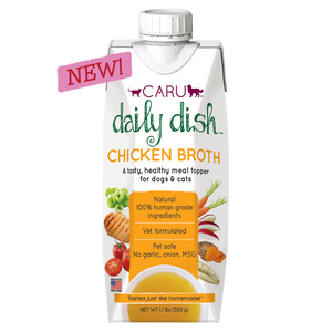 Caru Daily Dish Chicken Broths For Dogs & Cats