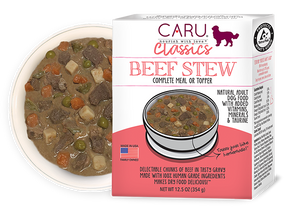 Caru Classics Real Beef Stew For Dogs