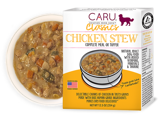 Caru Classics Real Chicken Stew For Dogs
