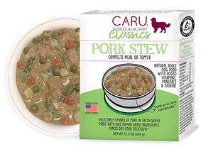 Caru Classics Real Pork Stew For Dogs