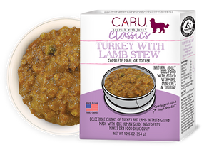 Caru Classics Real Turkey with Lamb Stew For Dogs