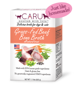 Caru Beef Bone Broths For Dogs & Cats
