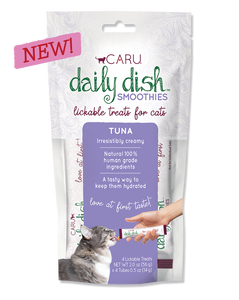Caru Daily Dish Smoothies Lickable Tuna Treats For Cats