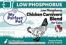 My Perfect Pet Low Phosphorus Chicken Carnivore Blend Grain Free Frozen Cooked Food For Cats