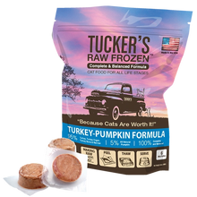 Tucker's Turkey Pumpkin Feline Grain Free Frozen Raw Food For Cats