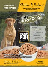 OC Raw Chicken & Produce Canine Meaty Rox Frozen Dog Food