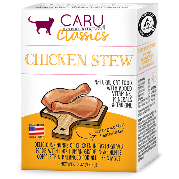 Caru Classics Chicken Stew For Cats