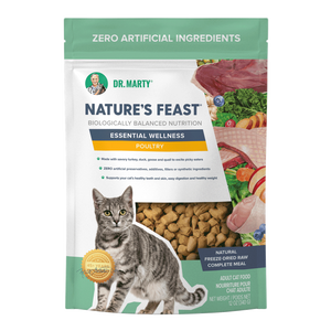Dr. Marty Natural's Feast Poultry Freeze Dried Raw Food For Cats
