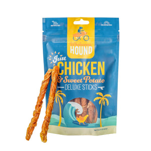 Wholesome Hound Just Chicken and Sweet Potato Deluxe Sticks for Dogs