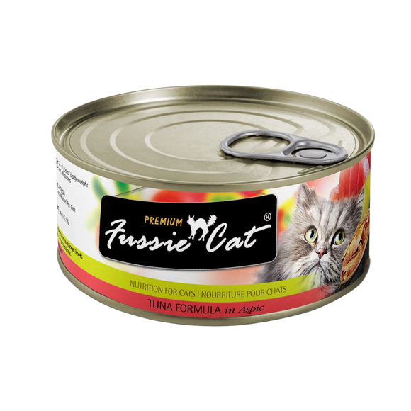 Fussie Cat Premium Tuna in Aspic Recipe Grain Free Wet Food For Cats