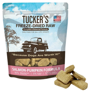 Tucker's Salmon Pumpkin Formula Freeze Dried Raw Food For Dogs